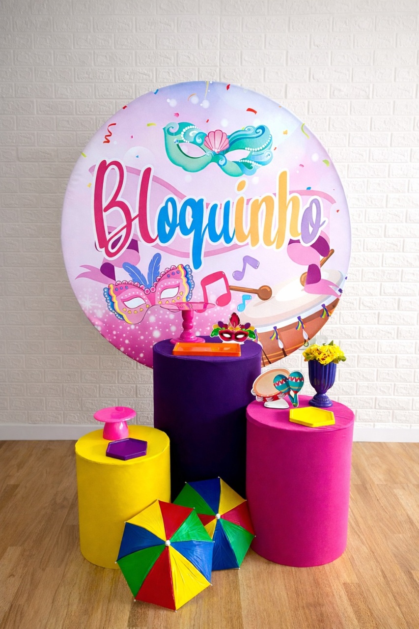 Carnaval - Kit 1  - Creare Decorações 