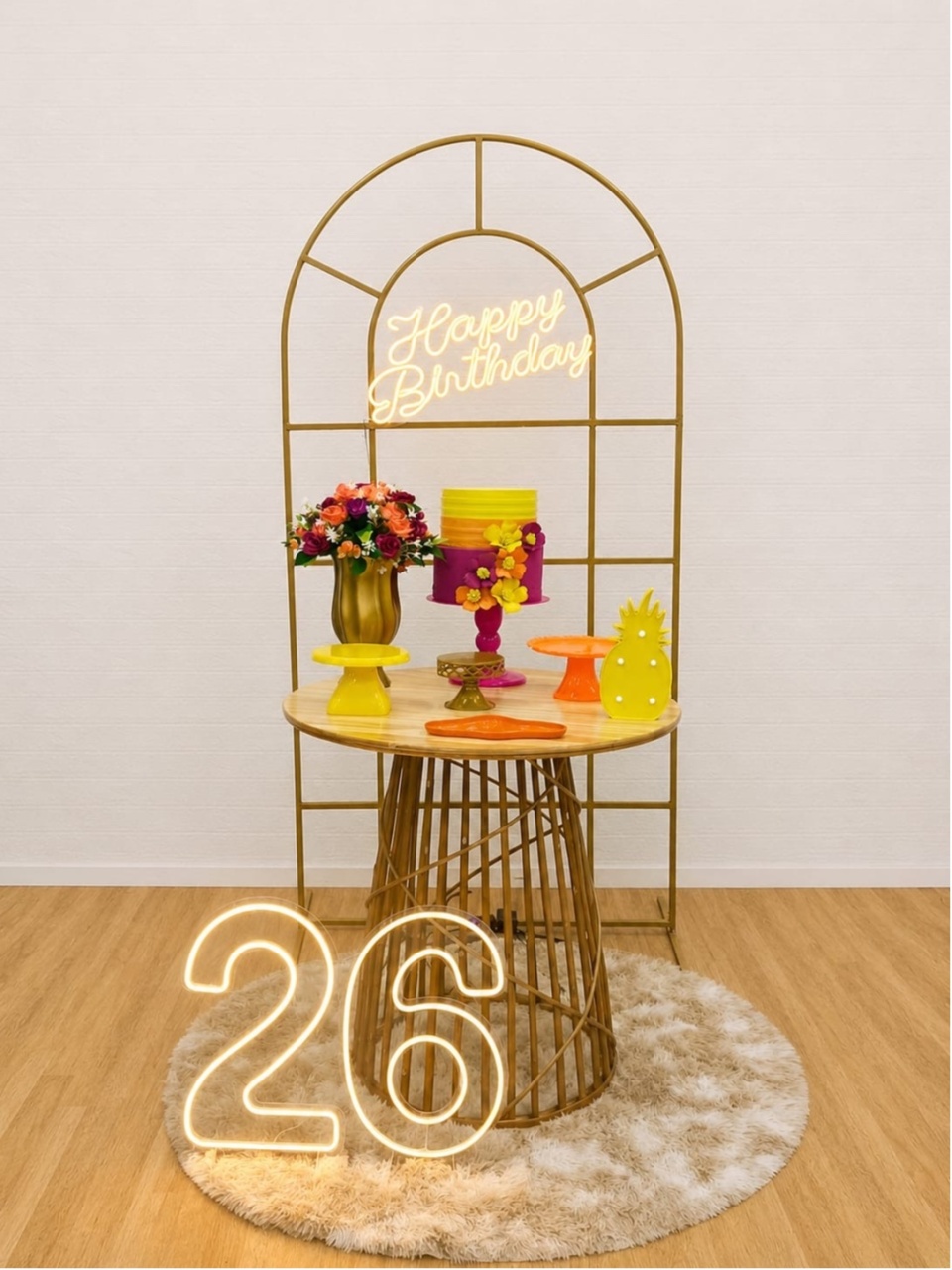 Tropical E Dourado - Coleção Vime - Creare Decorações 