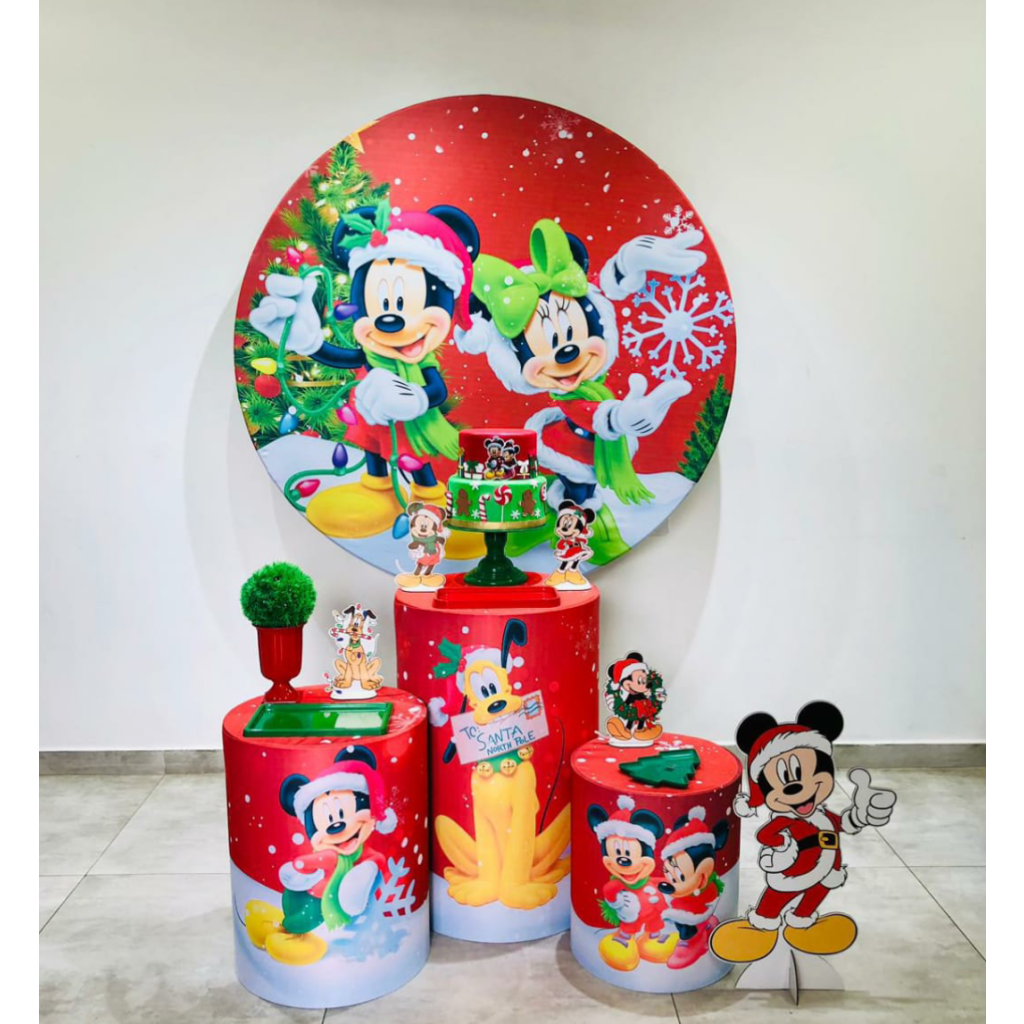 Natal Do Mickey - Kit 1 - Creare Decorações 