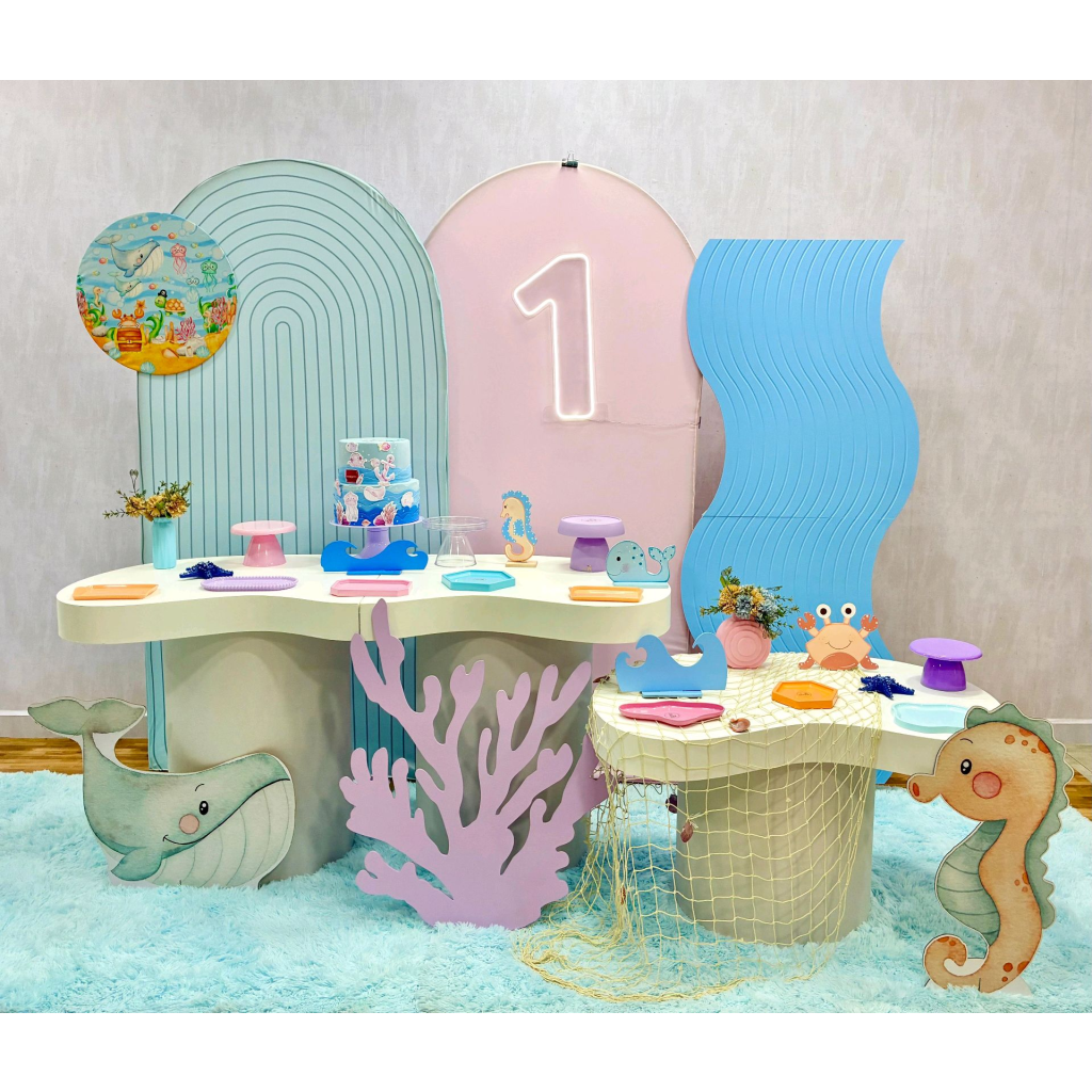 Fundo Do Mar Menina - Coleção Orgânica G - Creare Decorações 