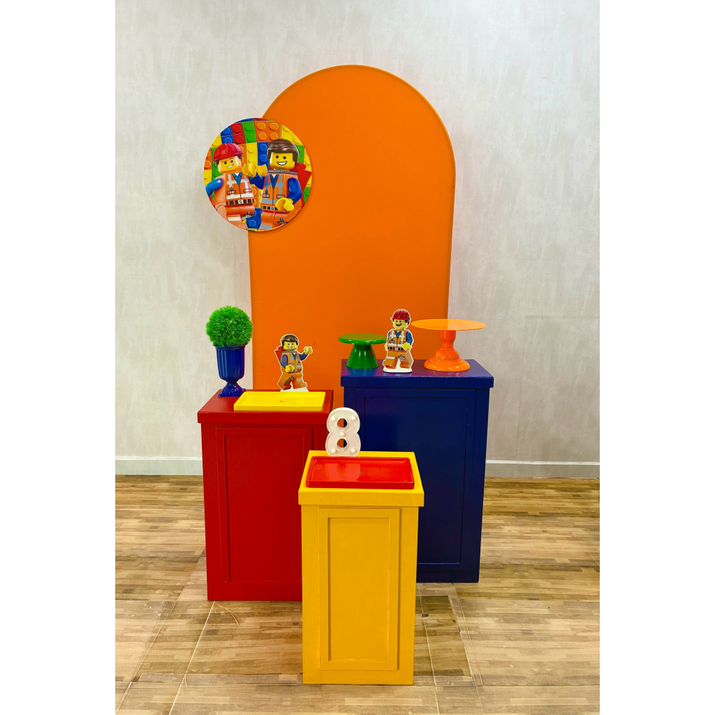 Lego Com Mesas Cubo - Creare Decorações 