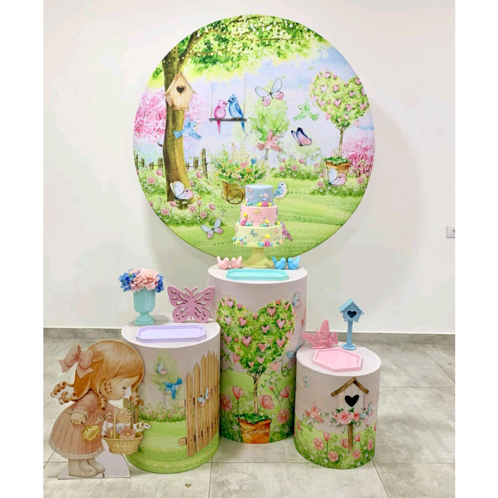 Jardim Encantado Kit 1 - Creare Decorações 