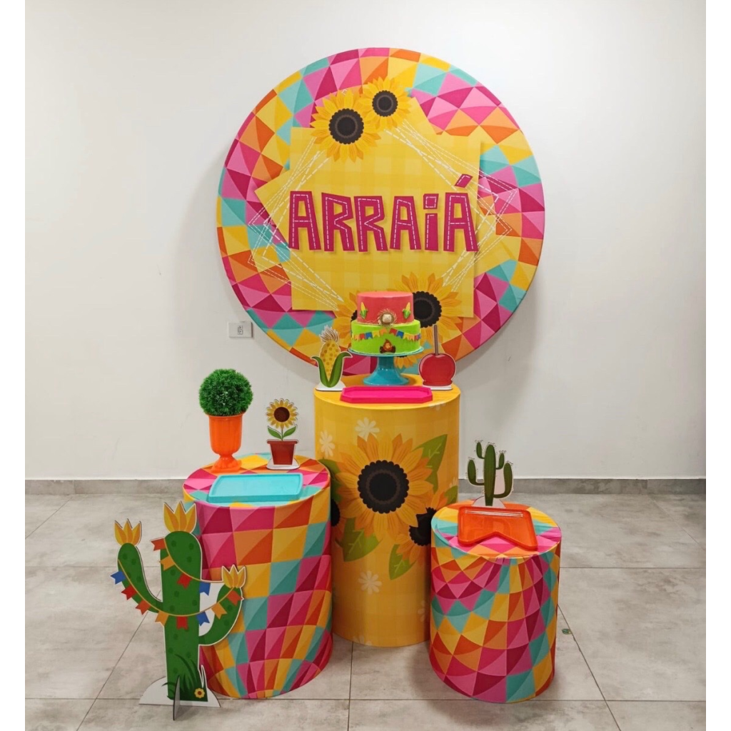Arraiá - Kit 1 - Creare Decorações 