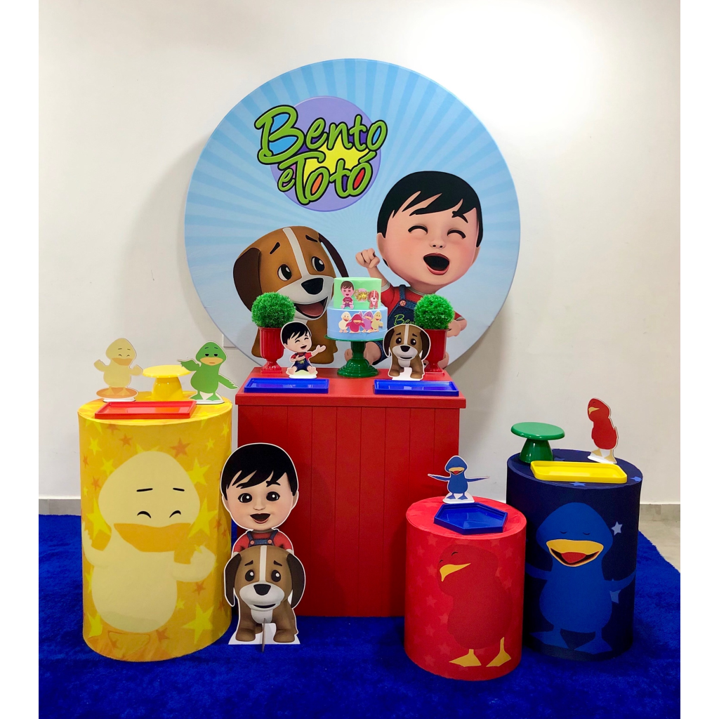 Bento E Totó - Kit 2 - Creare Decorações 