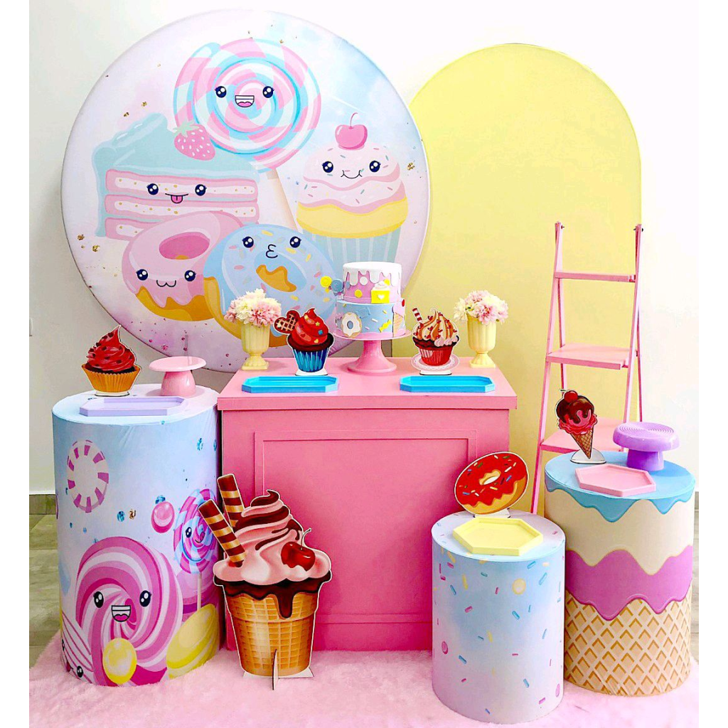 Doces - Kit 3 - Creare Decorações 