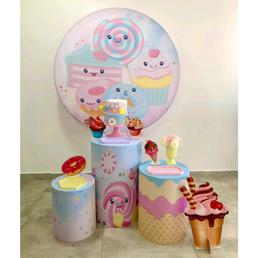 Doces - Kit 1 - Creare Decorações 
