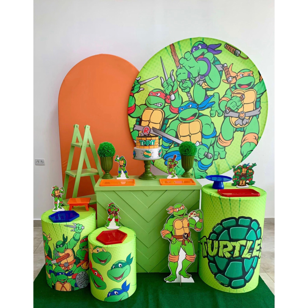 Tartarugas Ninjas Kit 3 - Creare Decorações 
