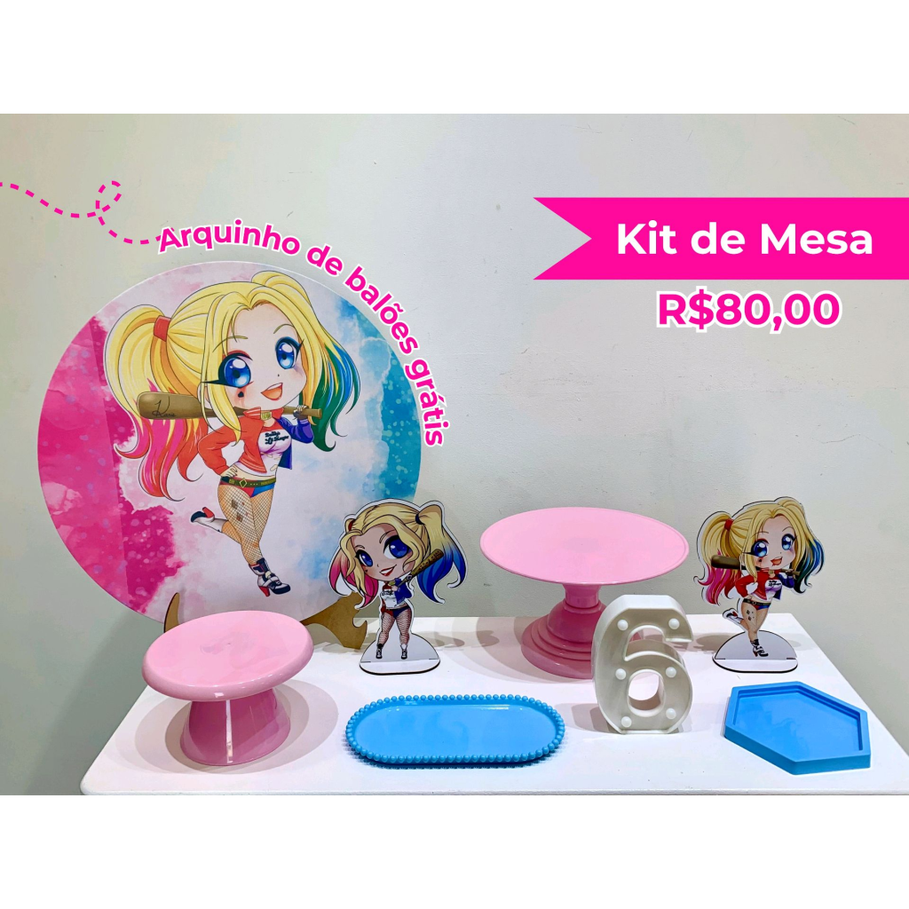 Kit de Mesa Alerquina Baby - Creare Decorações 
