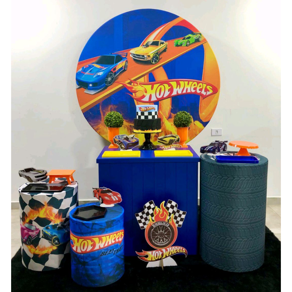 Hot Wheels - Kit 2 - Creare Decorações 