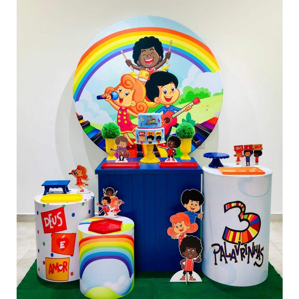 3 Palavrinhas Menino - Kit 2 - Creare Decorações 