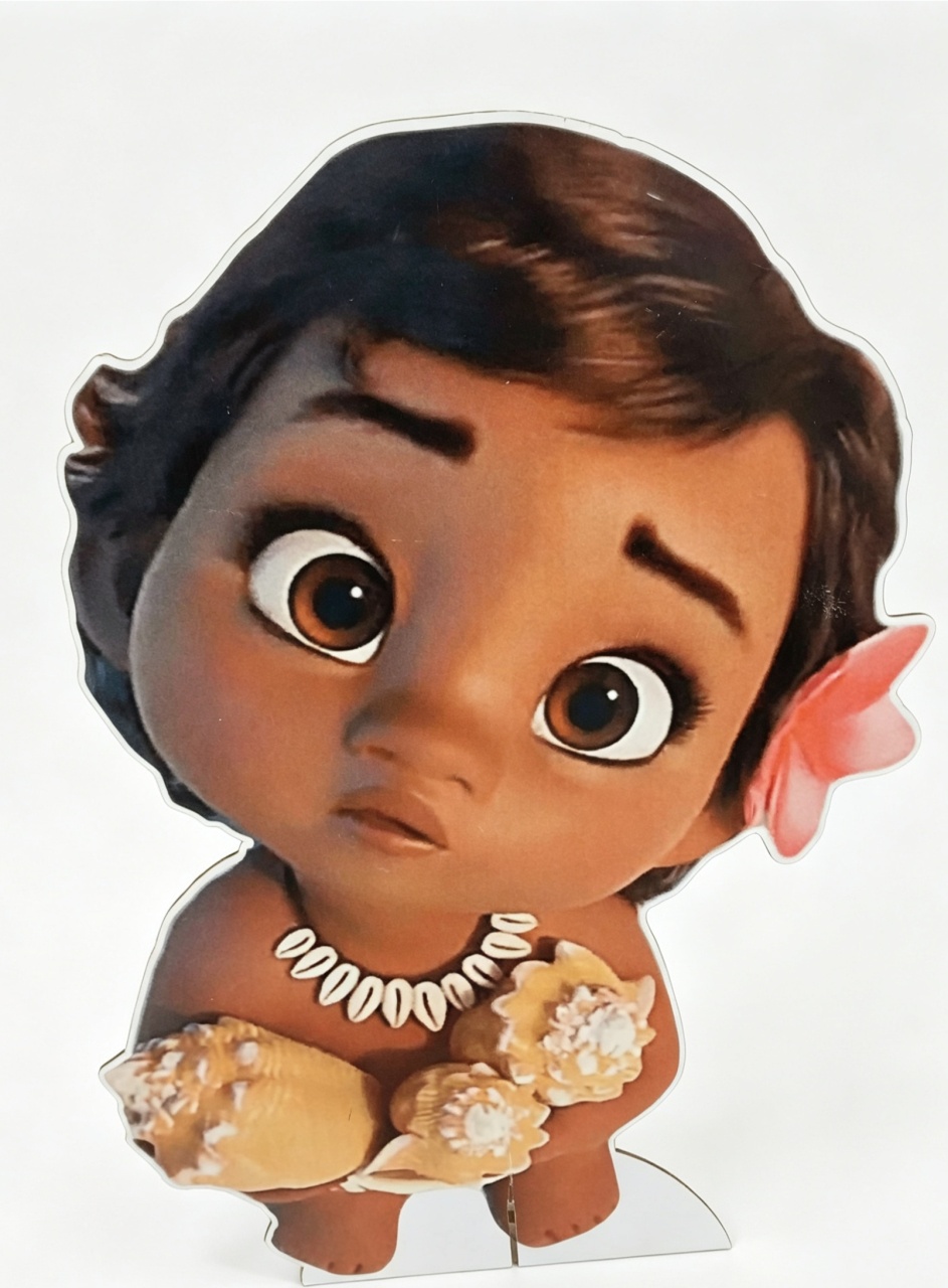 Display de Chão Moana Baby Com Concha - Creare Decorações 