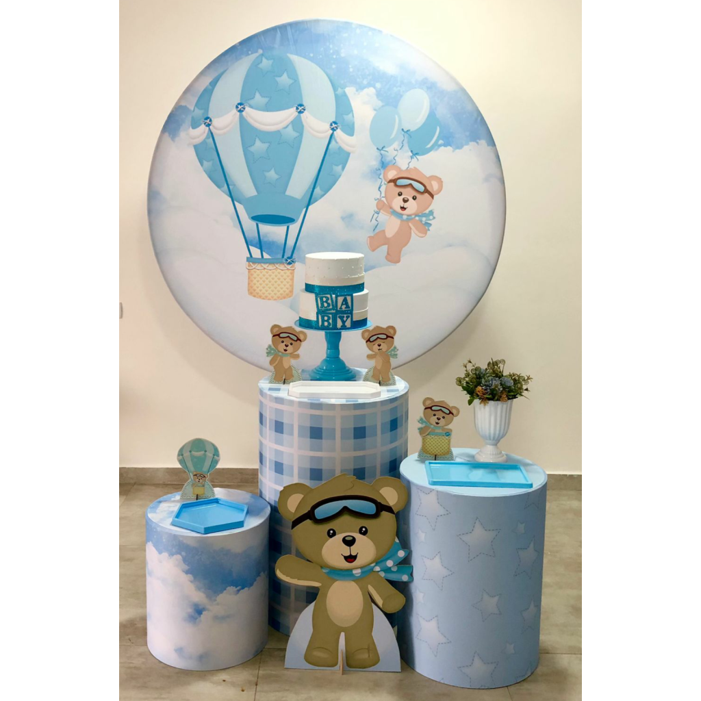 Ursinho Baloeiro Kit 1 - Creare Decorações 