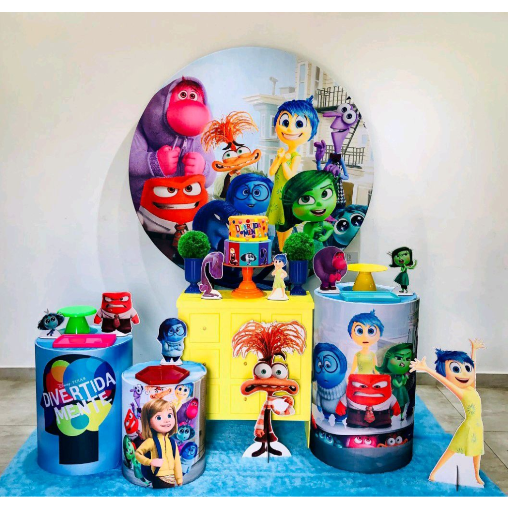 Divertidamente 2 - Kit 2 - Creare Decorações 