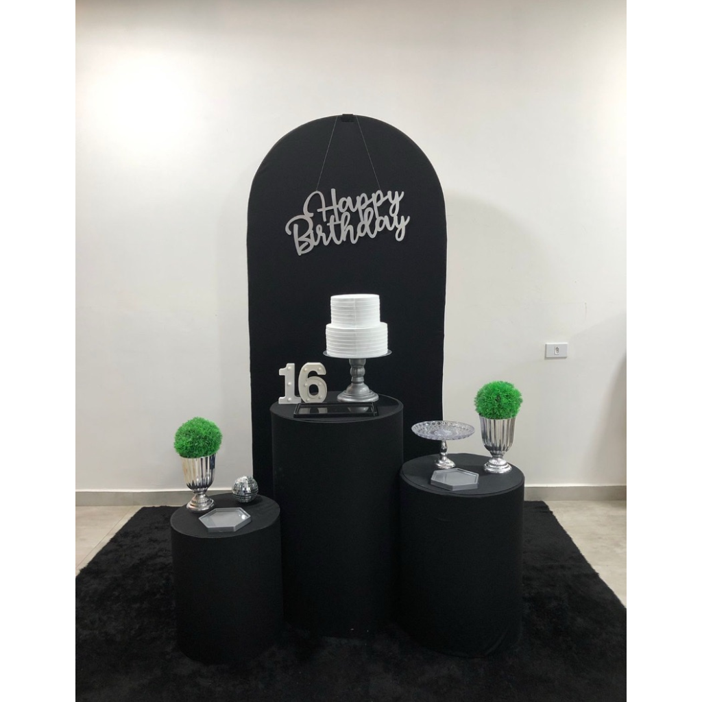 Preto E Prata - Creare Decorações 
