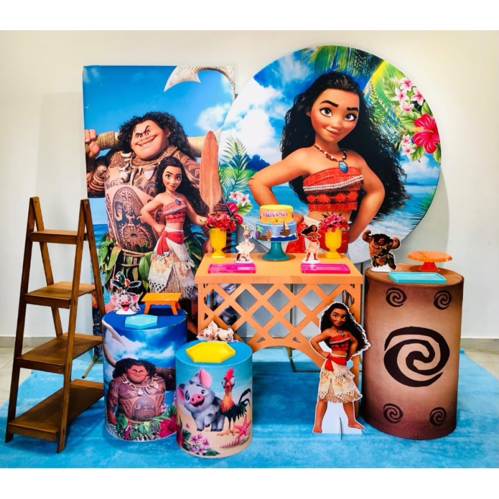 Moana Kit 3 - Creare Decorações 