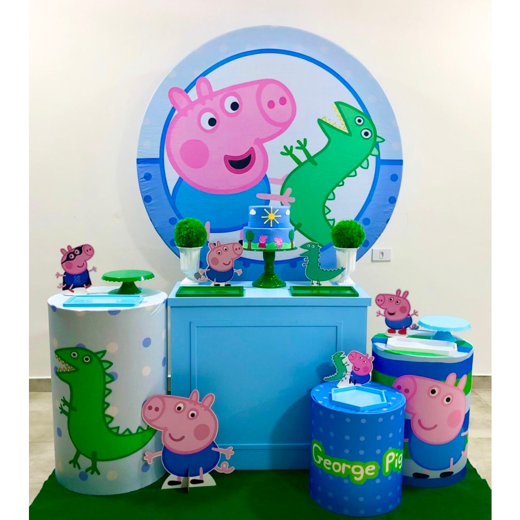George Pig - Kit 2 - Creare Decorações 