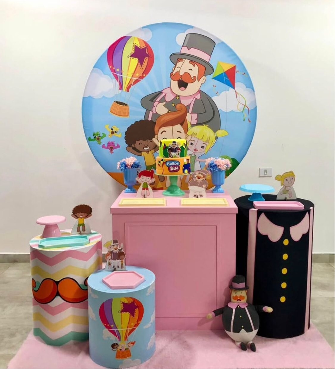 Mundo Bita Menina Kit 2 - Creare Decorações 