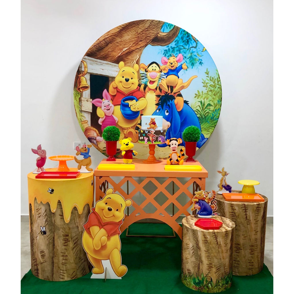 Ursinho Pooh - Kit 2 - Creare Decorações 