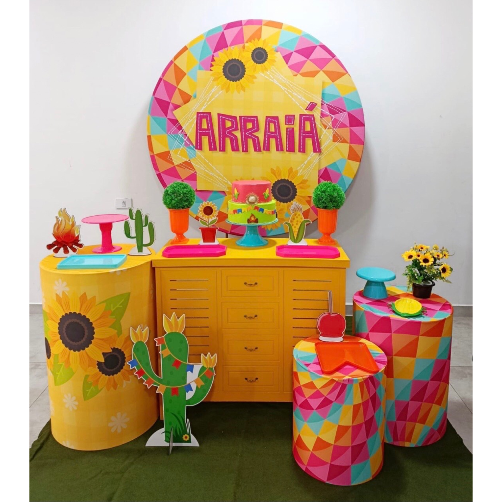 Arraiá - Kit 2 - Creare Decorações 