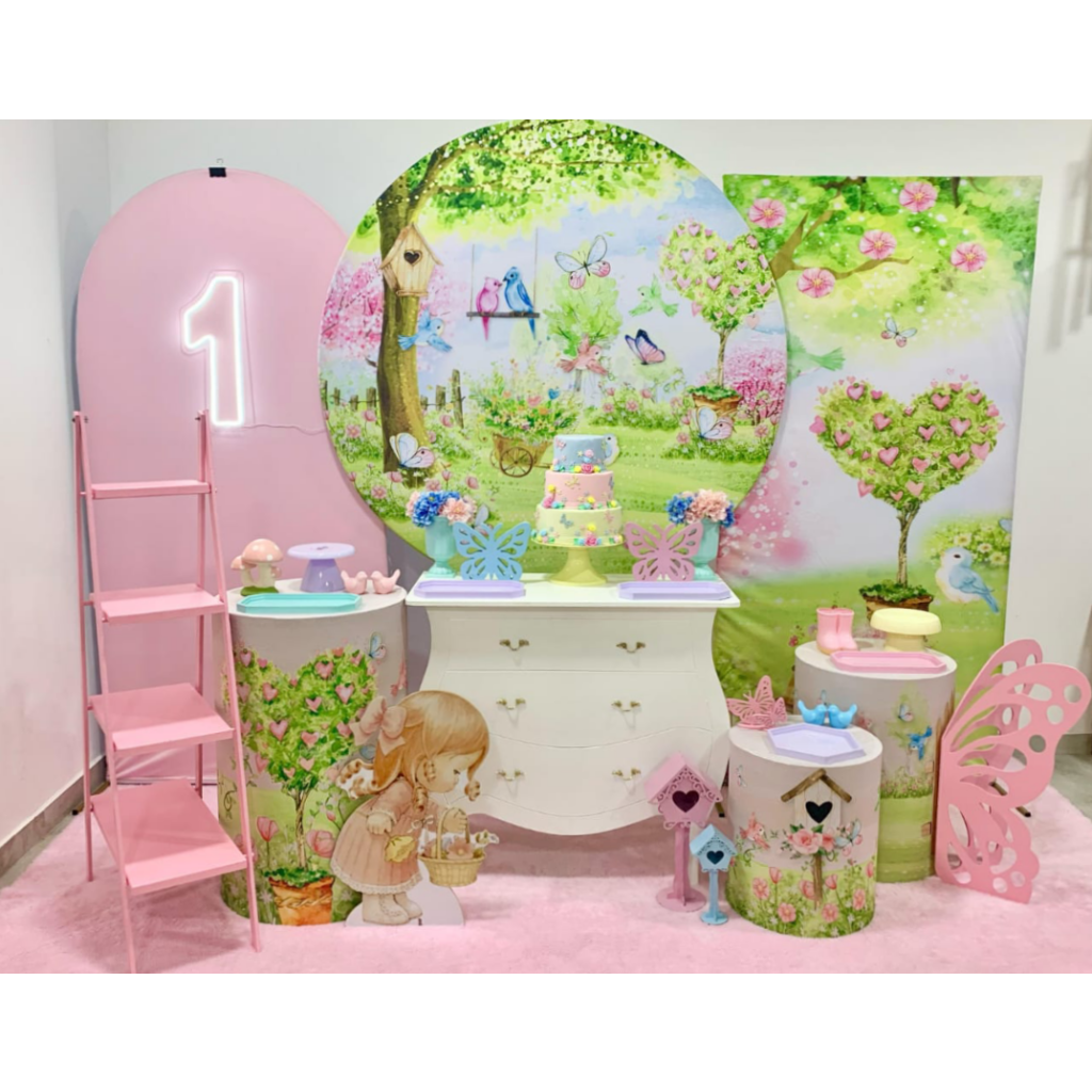 Jardim Encantado - Kit 4 - Creare Decorações 