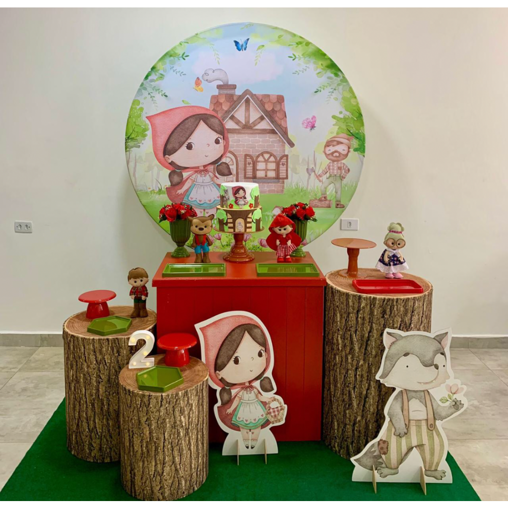 Chapeuzinho Vermelho - Kit 2 - Creare Decorações 
