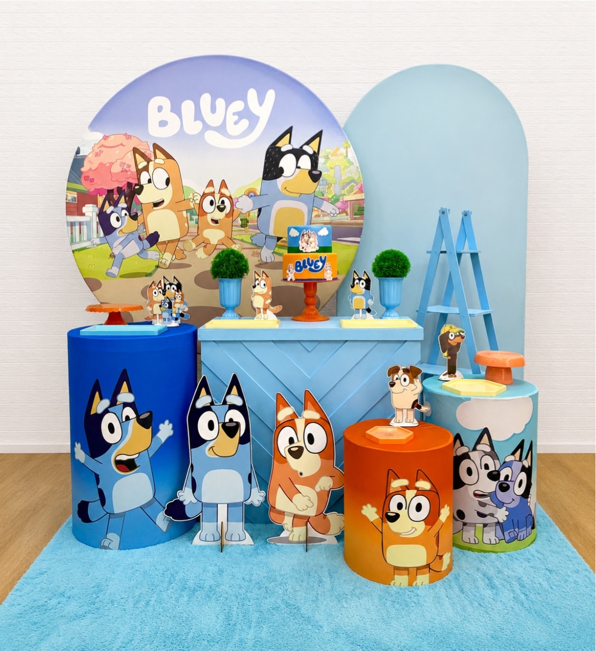 Bluey - Kit 3 - Creare Decorações 