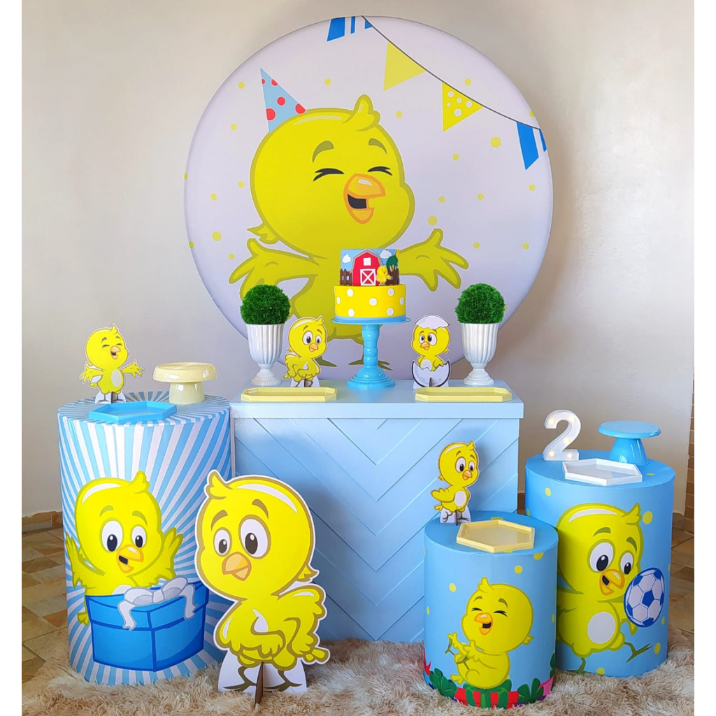 Pintinho Amarelinho - Kit 2 - Creare Decorações 