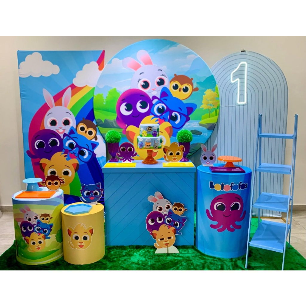 Bolofofos Natureza Kit 4 - Creare Decorações 