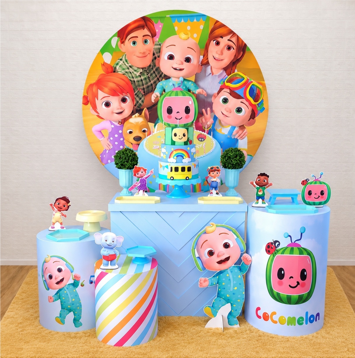 Cocomelon - Kit 2 - Creare Decorações 