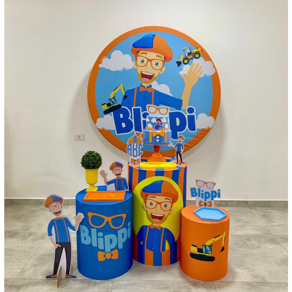 Blippi - Kit 1 - Creare Decorações 