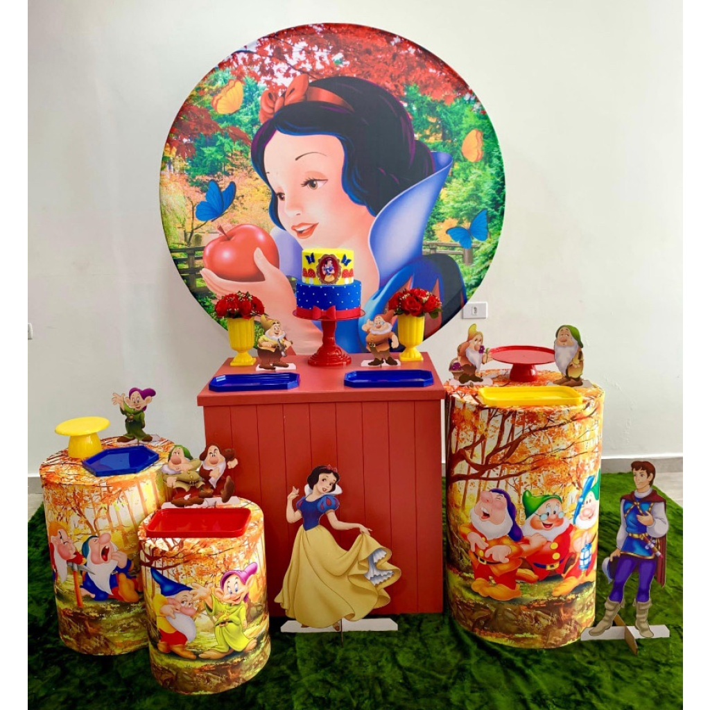 Branca de Neve - Kit 2 - Creare Decorações 
