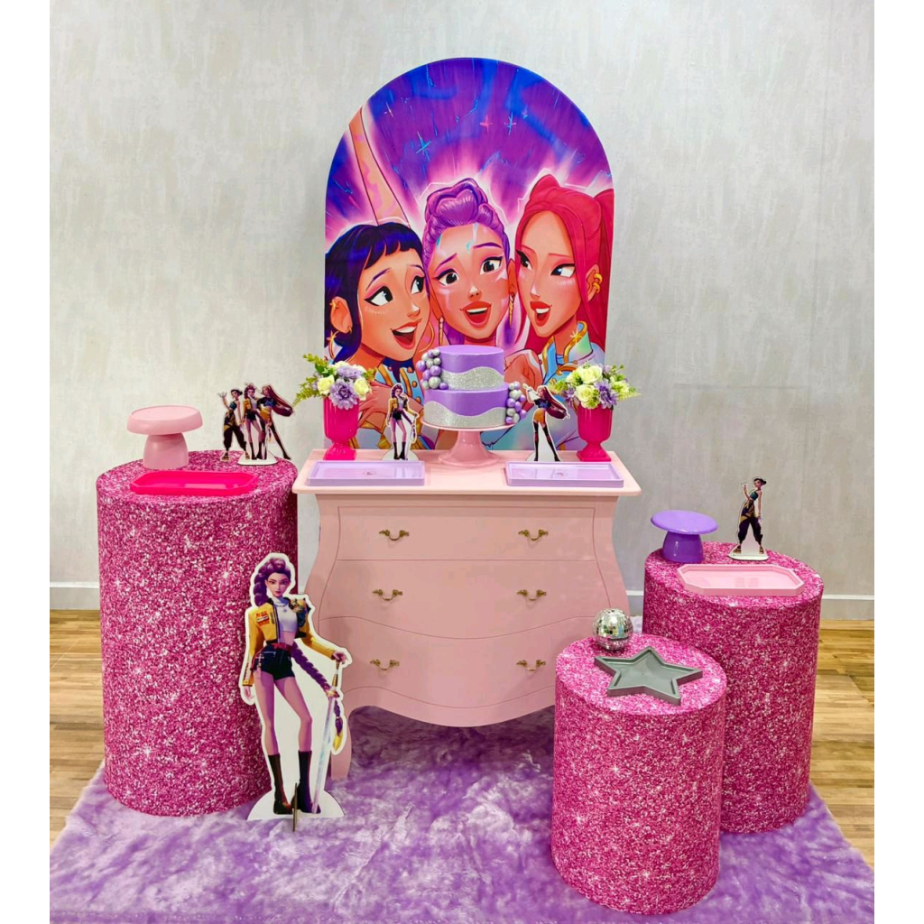 Guerreiras Do Kpop - Kit 2 - Creare Decorações 