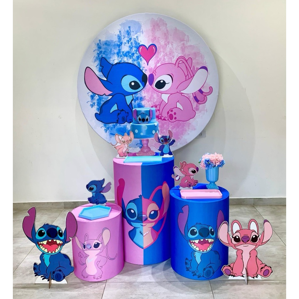 Stitch E Angel Kit 1 - Creare Decorações 