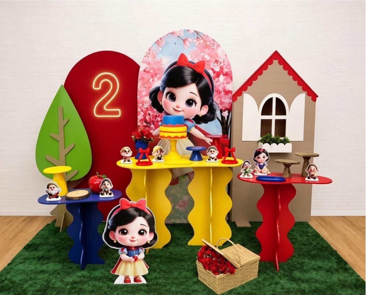Branca de Neve Ia - Coleção Slim Plus - Creare Decorações 