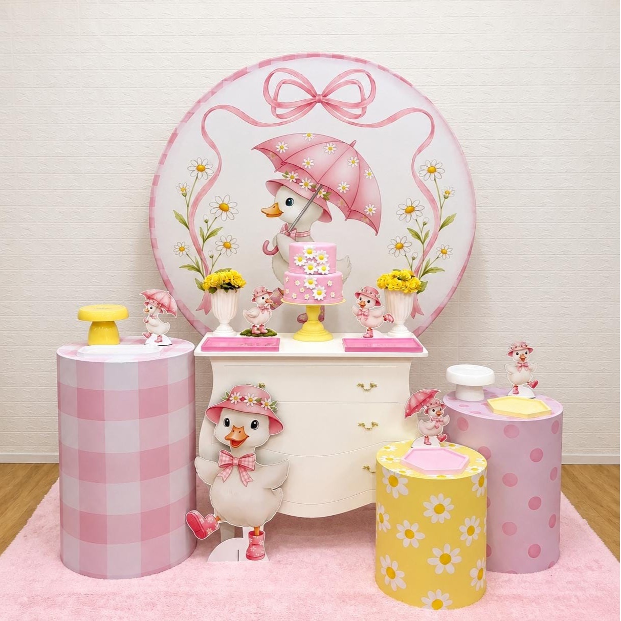Patinha Rosa - Kit 2 - Creare Decorações 