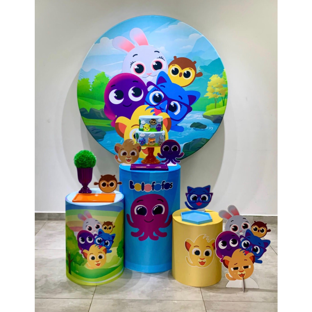 Bolofofos Natureza Kit 1 - Creare Decorações 