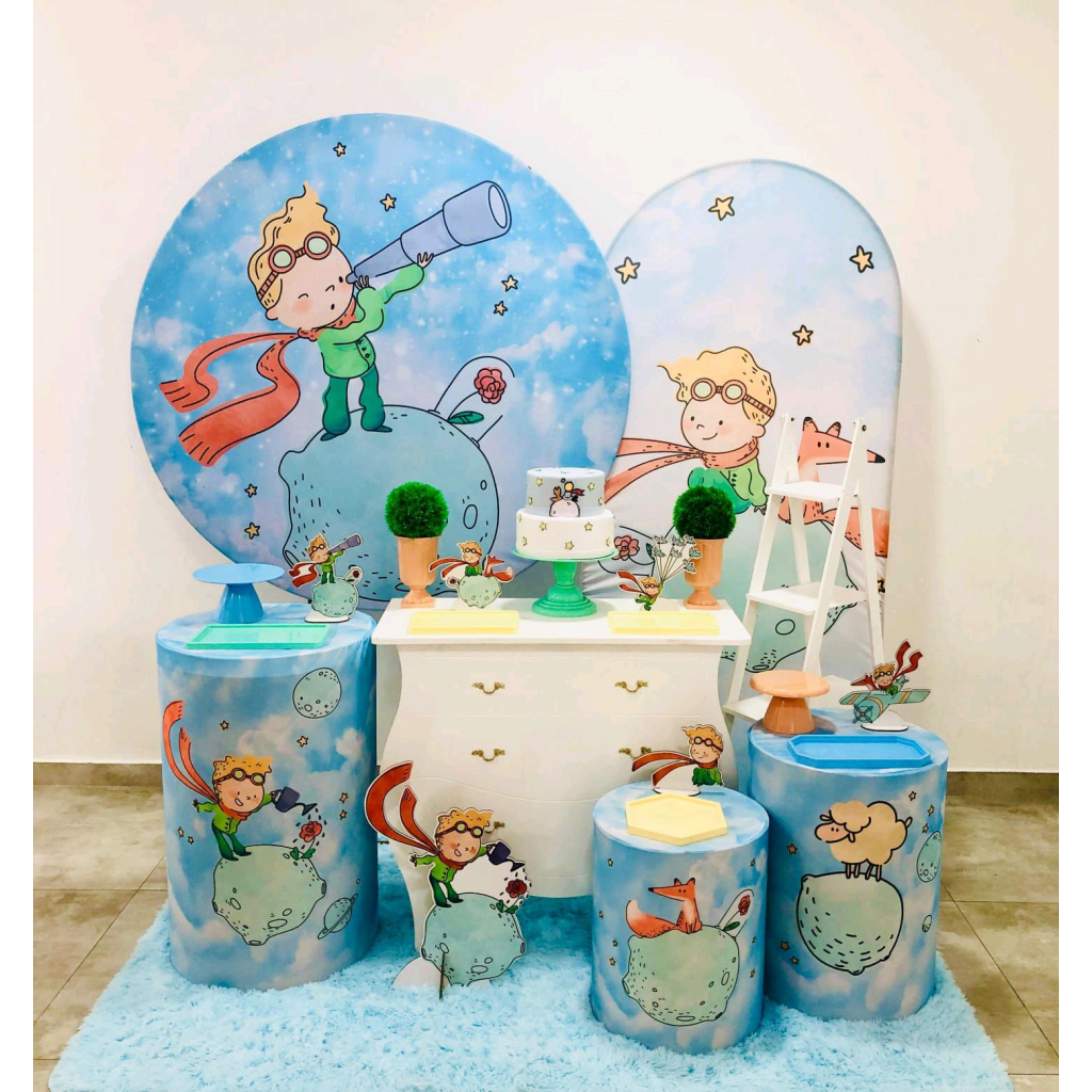 Pequeno Príncipe Aquarela - Kit 3 - Creare Decorações 