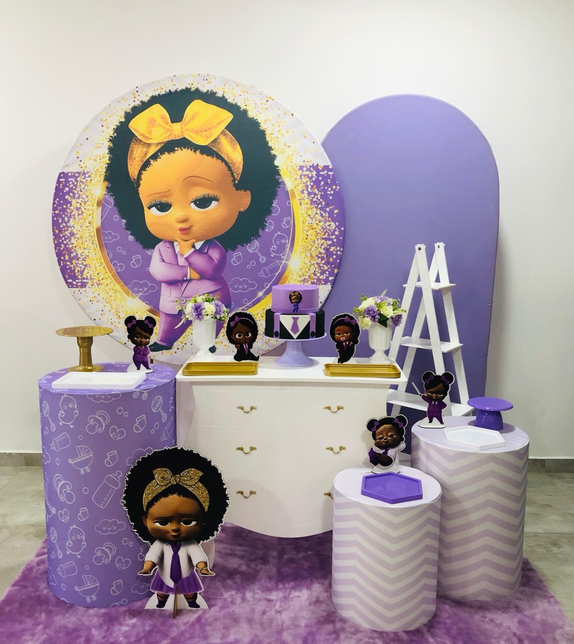 Poderosa Chefinha Lilás - Kit 3 - Creare Decorações 