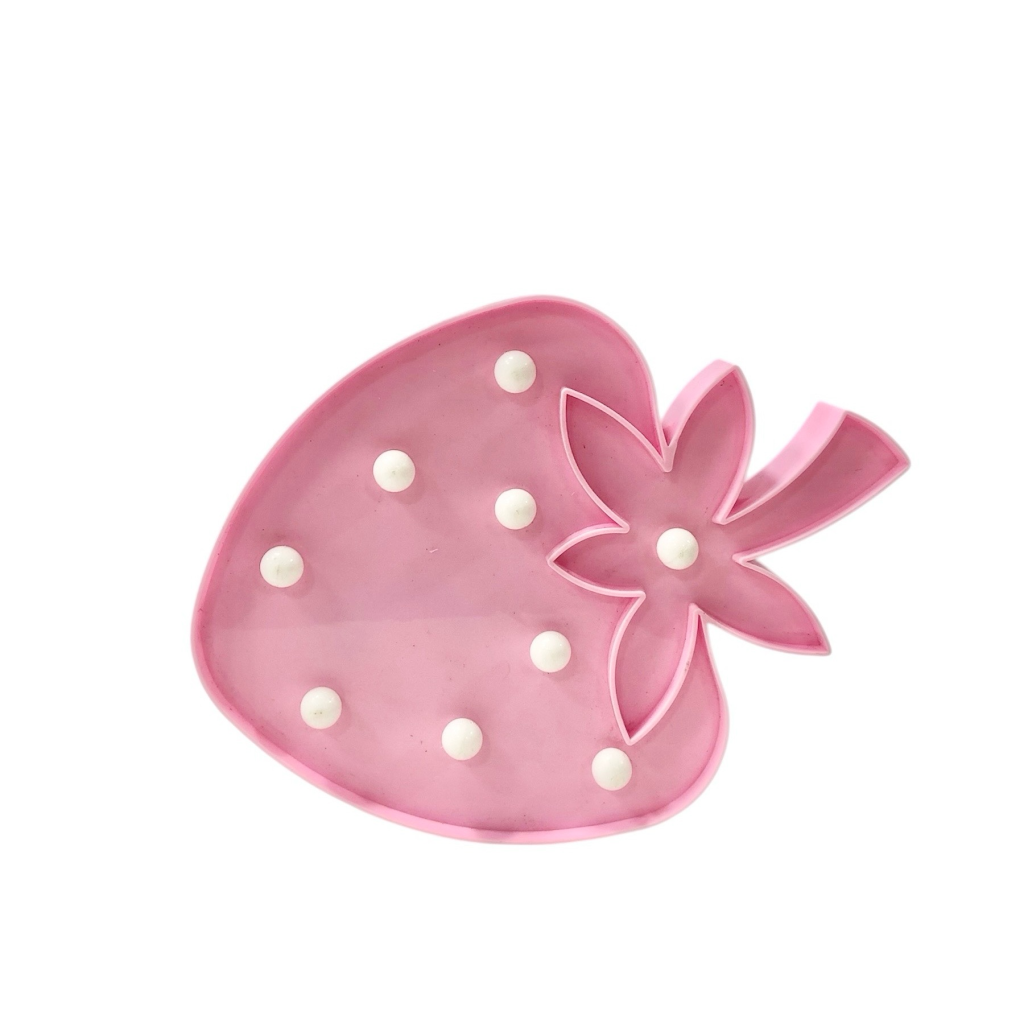 Luminária Morango Rosa - Creare Decorações 