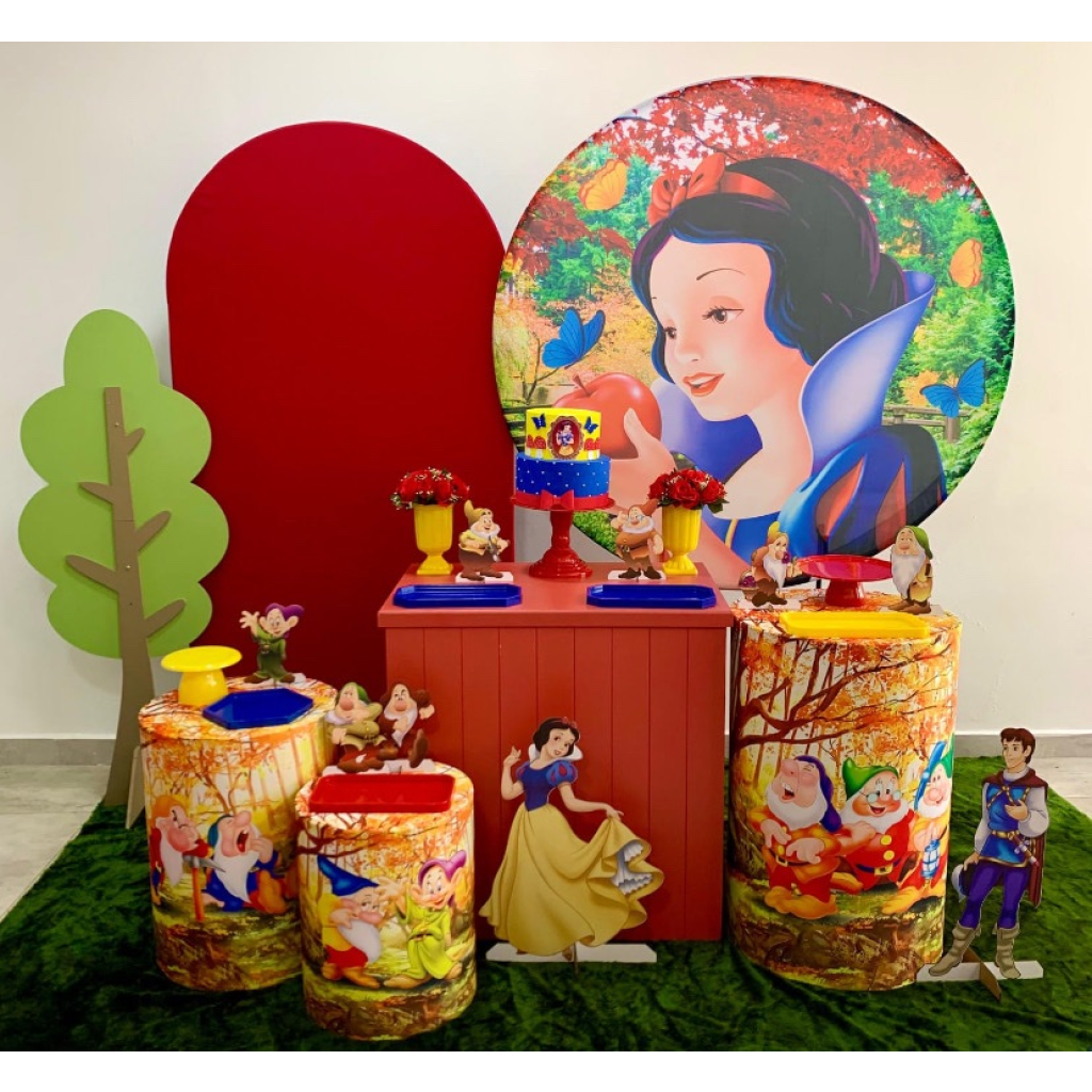 Branca de Neve Kit 3 - Creare Decorações 