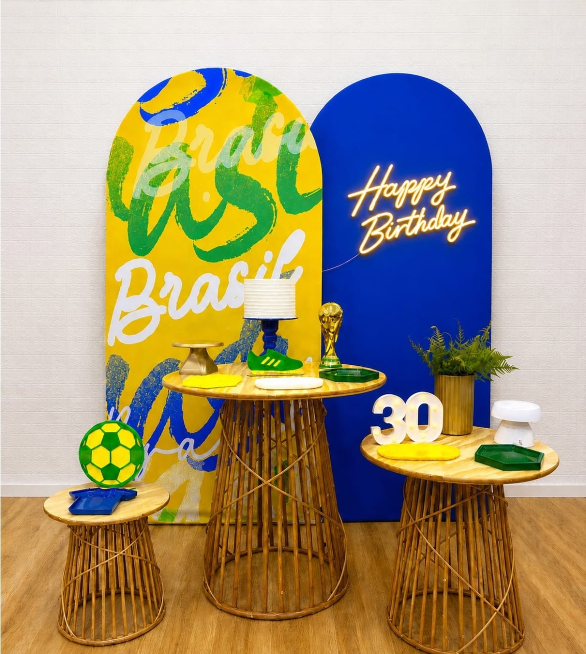 Brasil Azul - Coleção Vime - Creare Decorações 