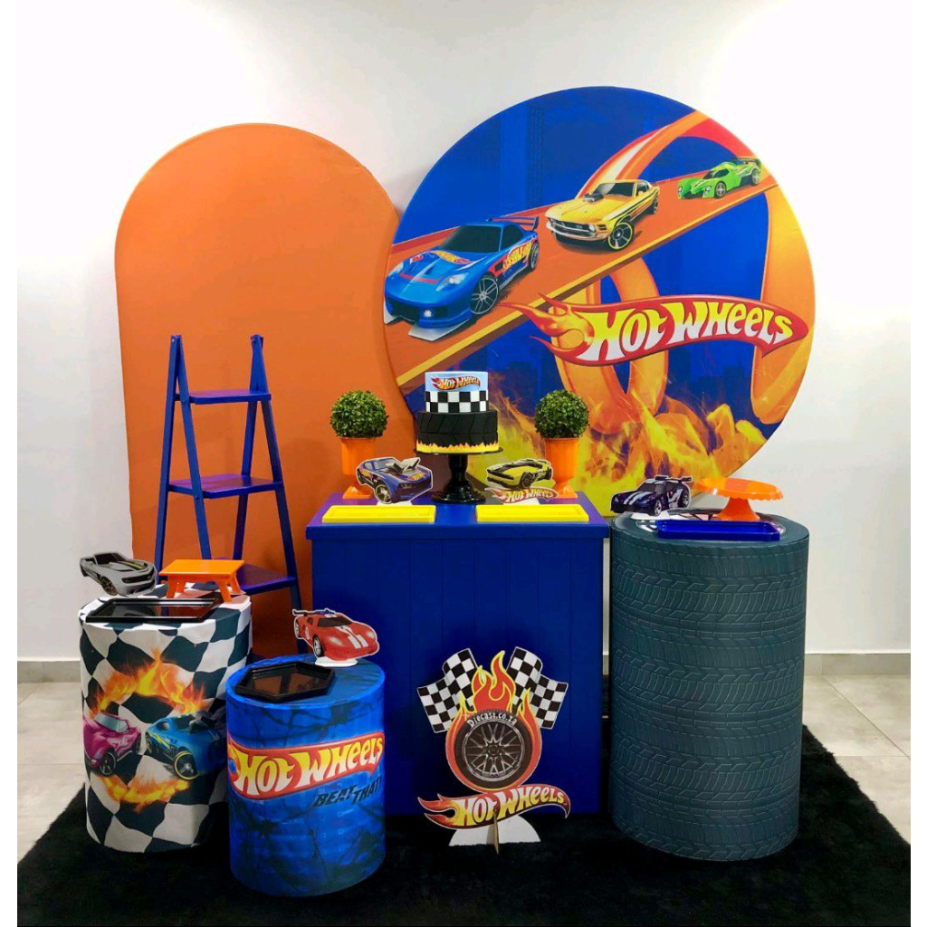 Hot Wheels - Kit 3 - Creare Decorações 