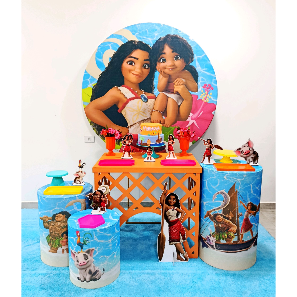 Moana 2 - Kit 2 - Creare Decorações 