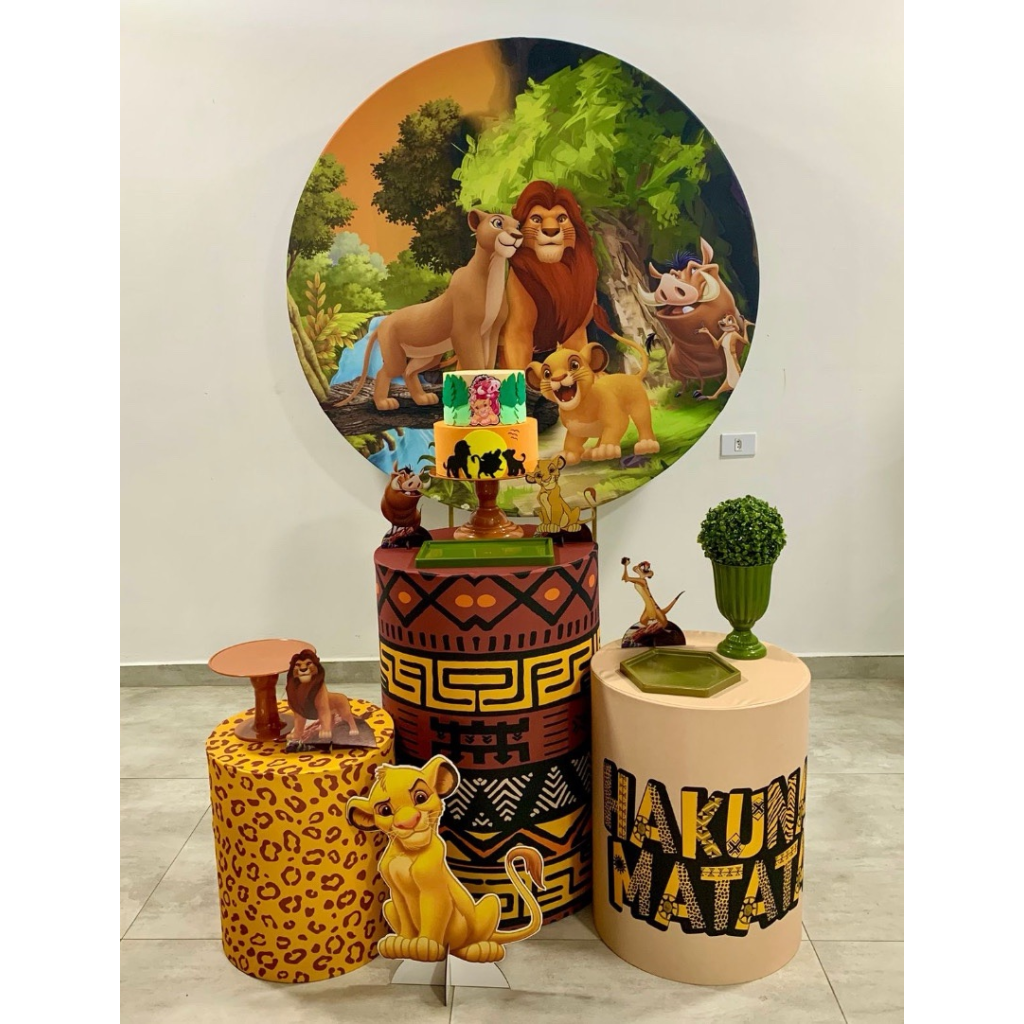 Rei Leão Kit 1 - Creare Decorações 