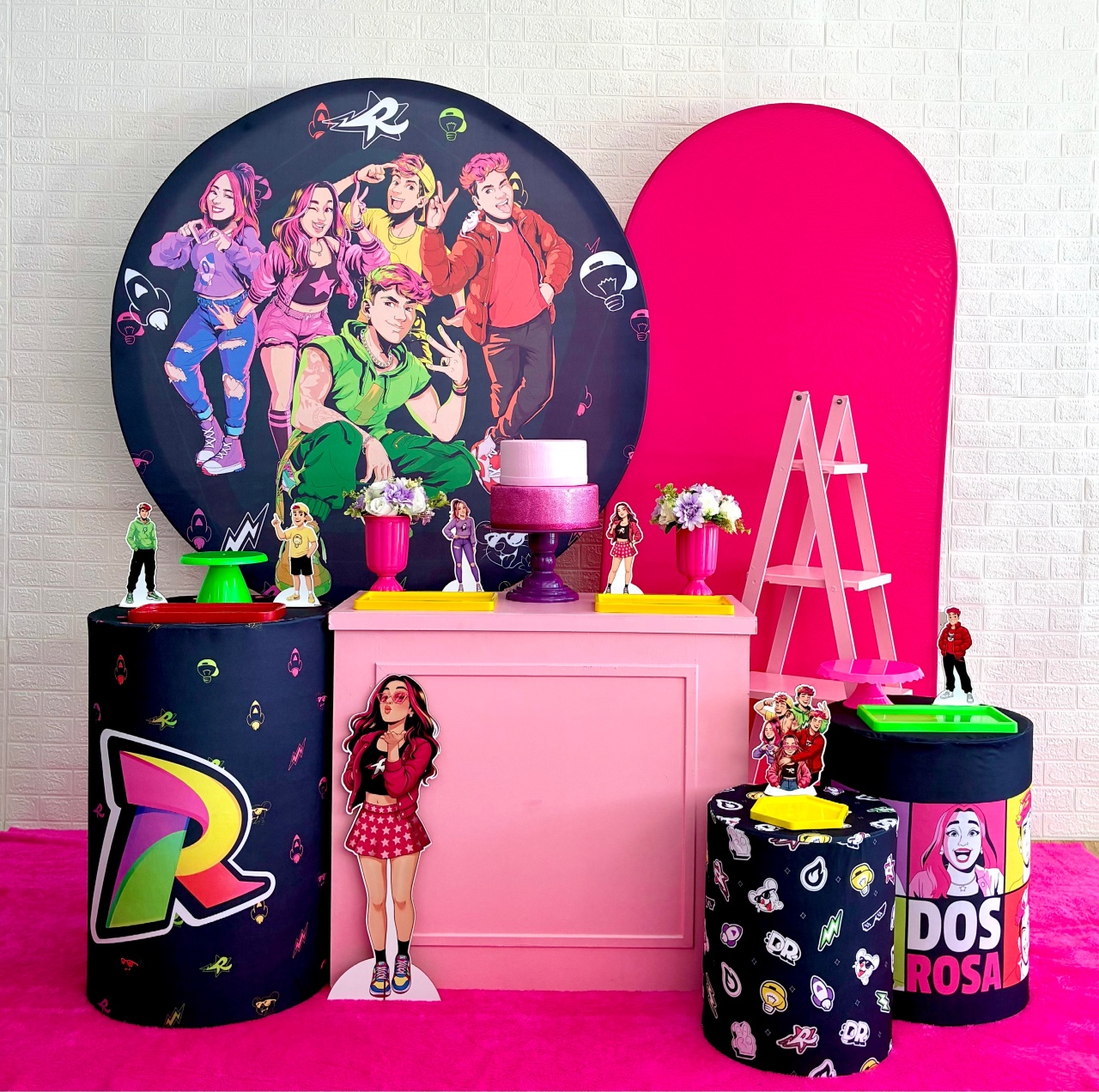 Os Rosa/Emily Vick - Kit 3 - Creare Decorações 