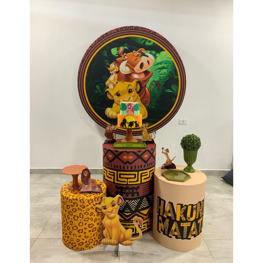 Rei Leão Kit 1 - Creare Decorações 