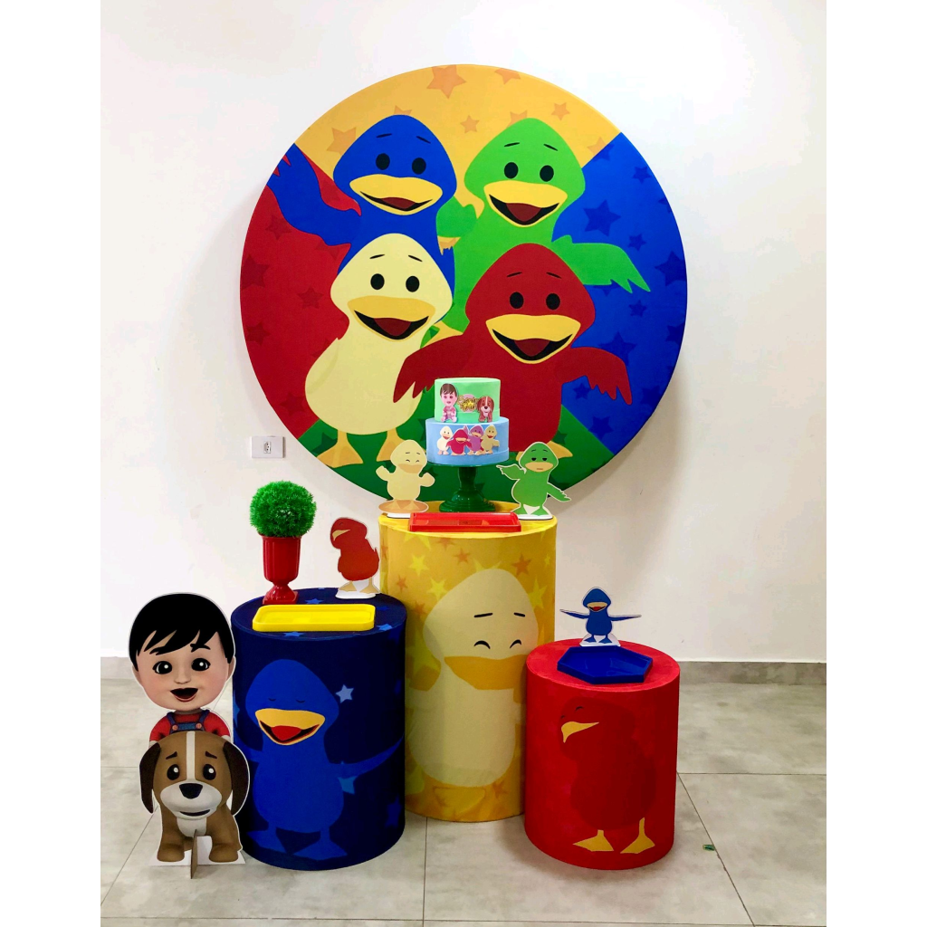 Patinho Colorido - Kit 1 - Creare Decorações 