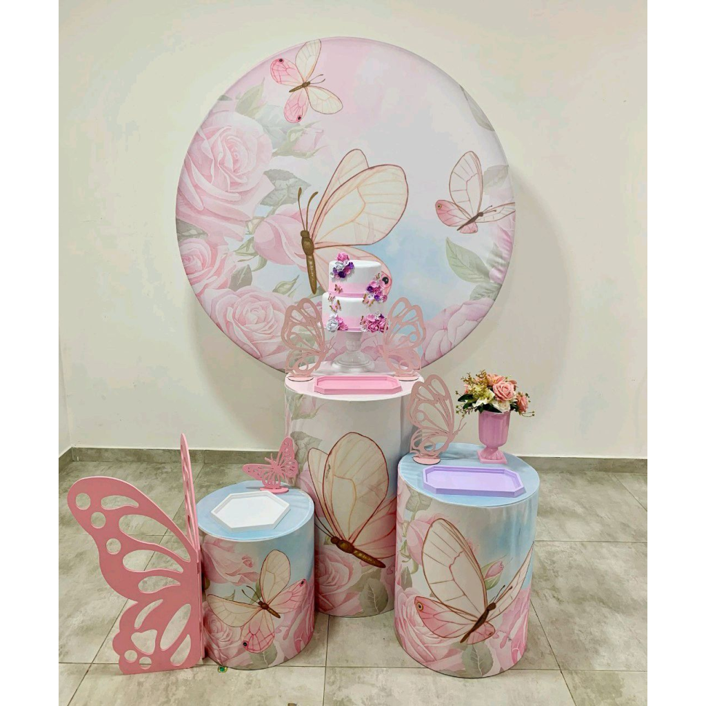 Jardim das Borboletas - Kit 1 - Creare Decorações 