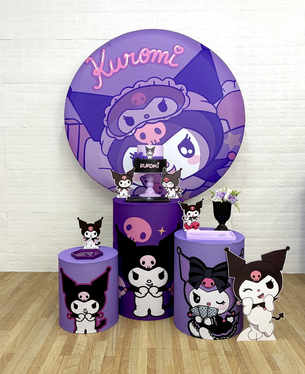 Kuromi - Kit 2 - Creare Decorações 