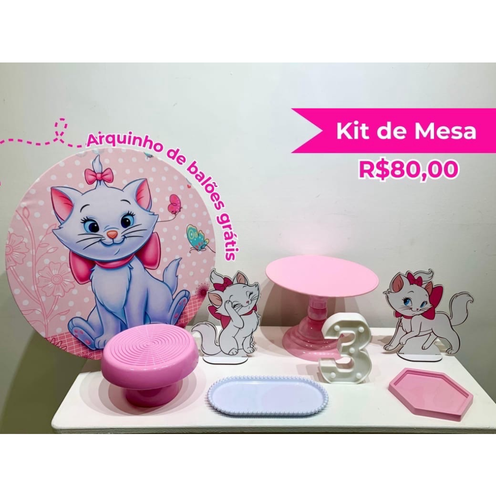 Kit de Mesa Marie - Creare Decorações 